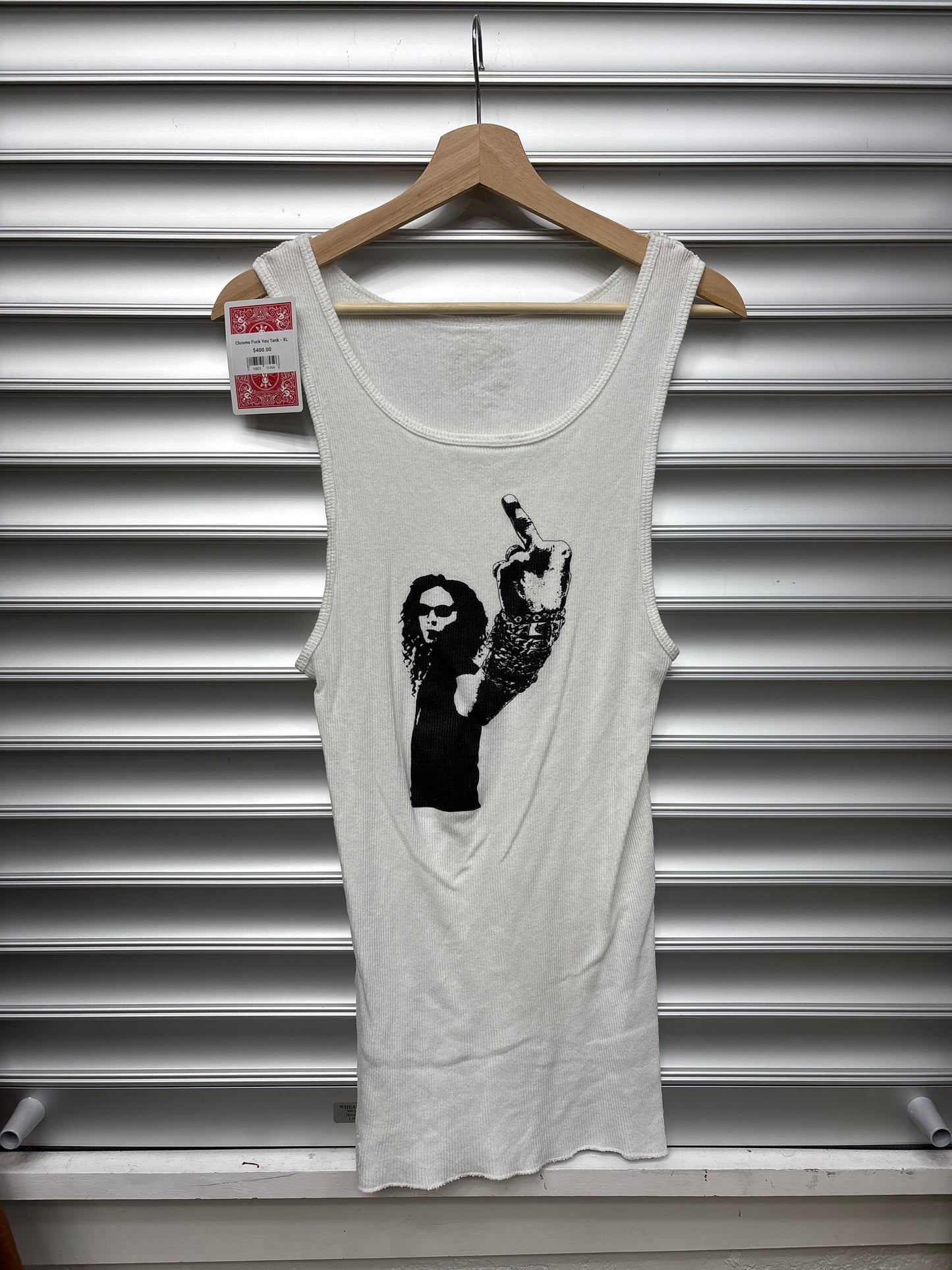 Chrome Fuck You Tank - XL