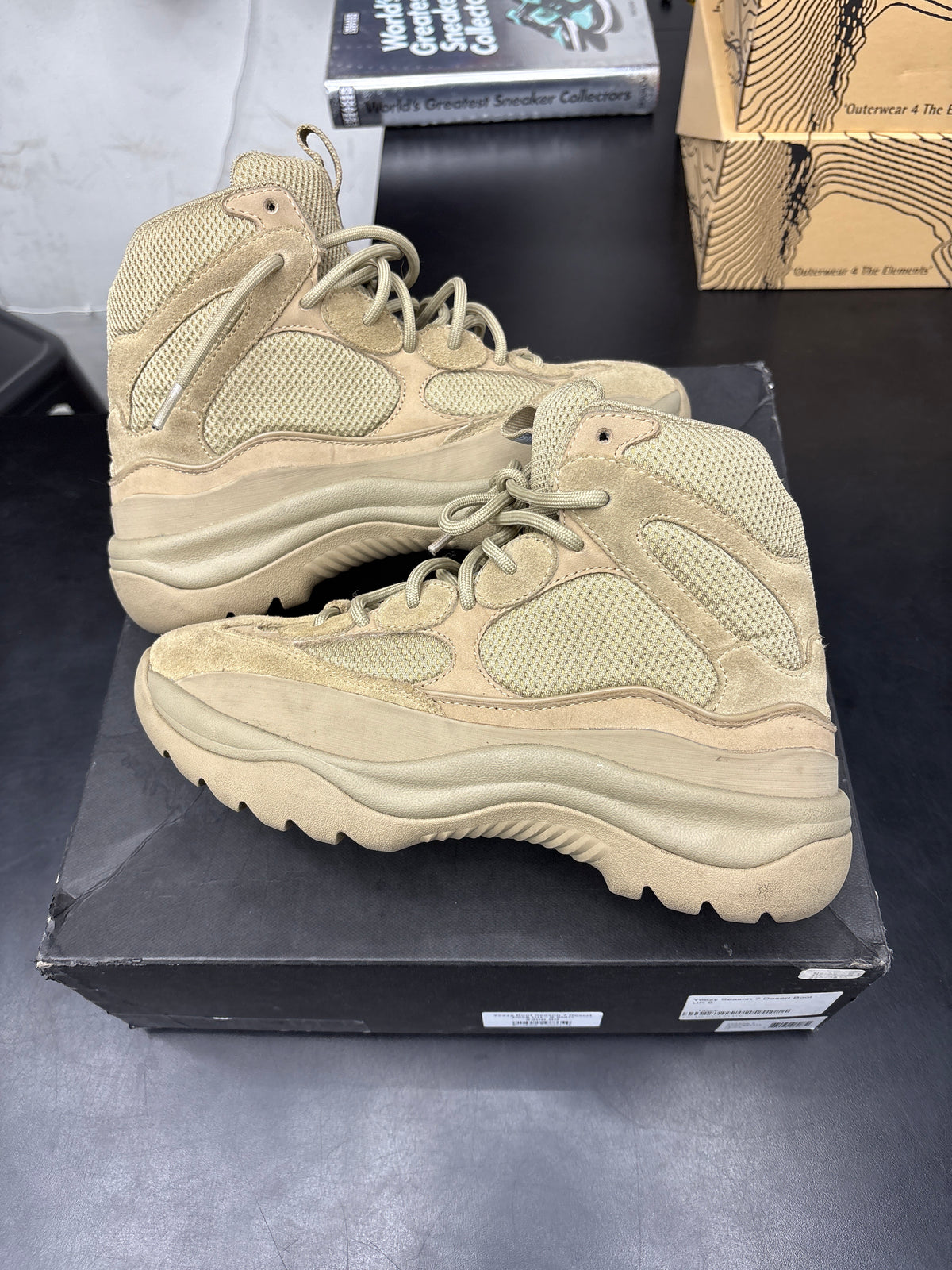 Yeezy Boot Season 7 Desert Rock (U) - 8.5M**