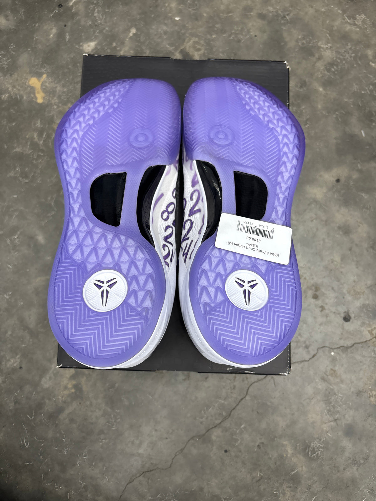 Kobe 8 Proto Court Purple (U) - 9.5M**