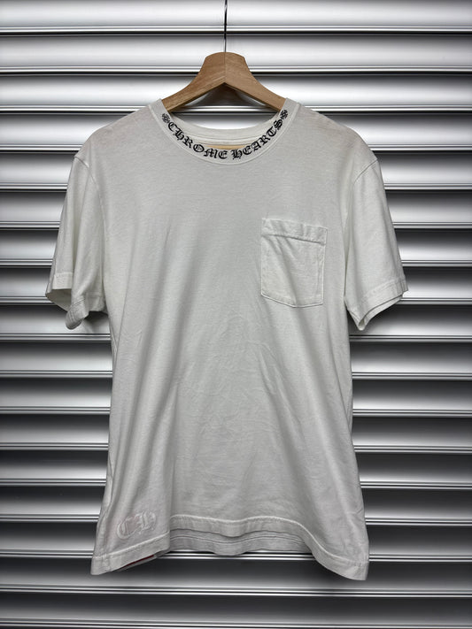 Chrome Hearts White Pocket Tee - M