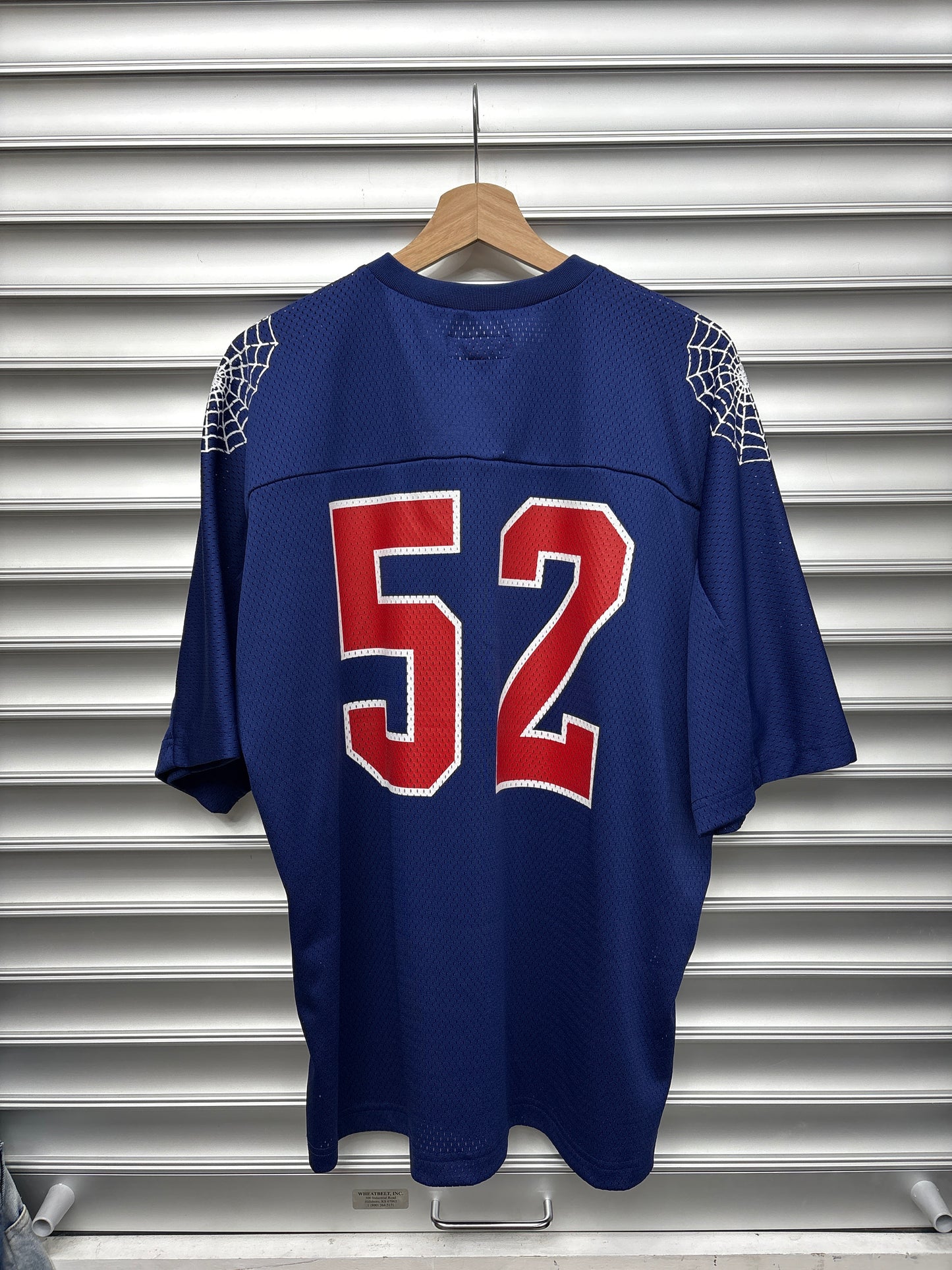Supreme Blue Red Mesh Jersey - M