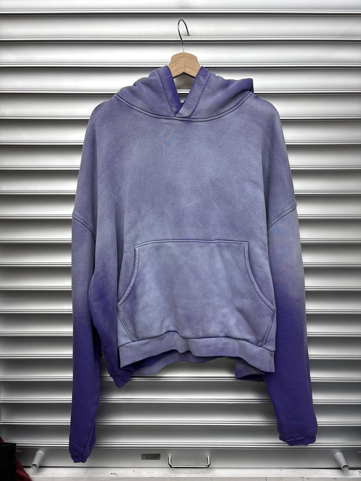 Raspberry Hills Faded Purple Hoodie - XL**