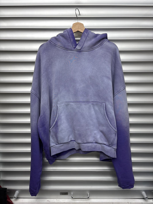 Raspberry Hills Faded Purple Hoodie - XL**