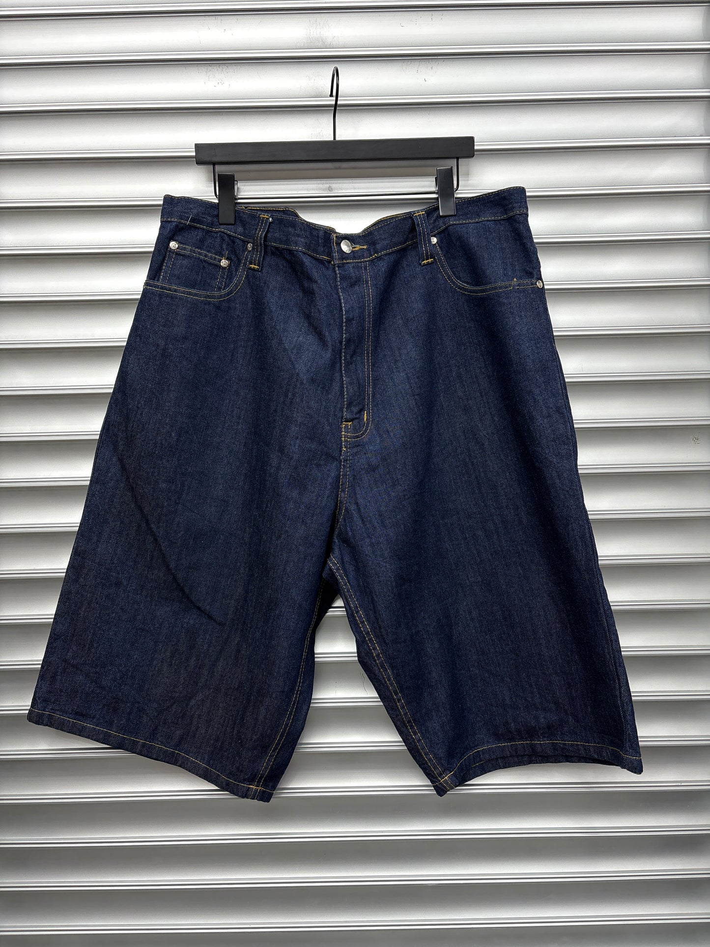 Evisu Red Leather Shorts - 40