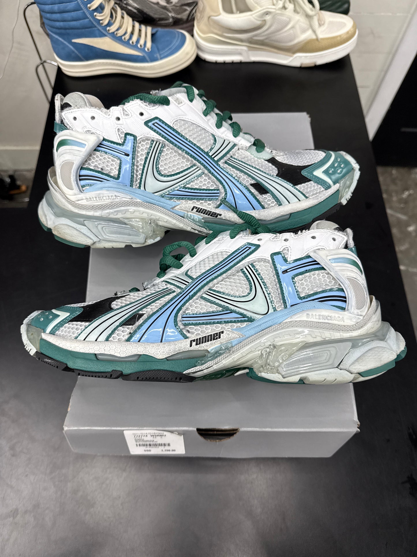 Balenciaga Runner Cyan (U) - 44(11)