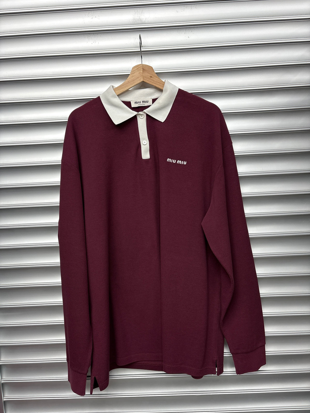 Miu Miu Maroon Rugbyb- L**