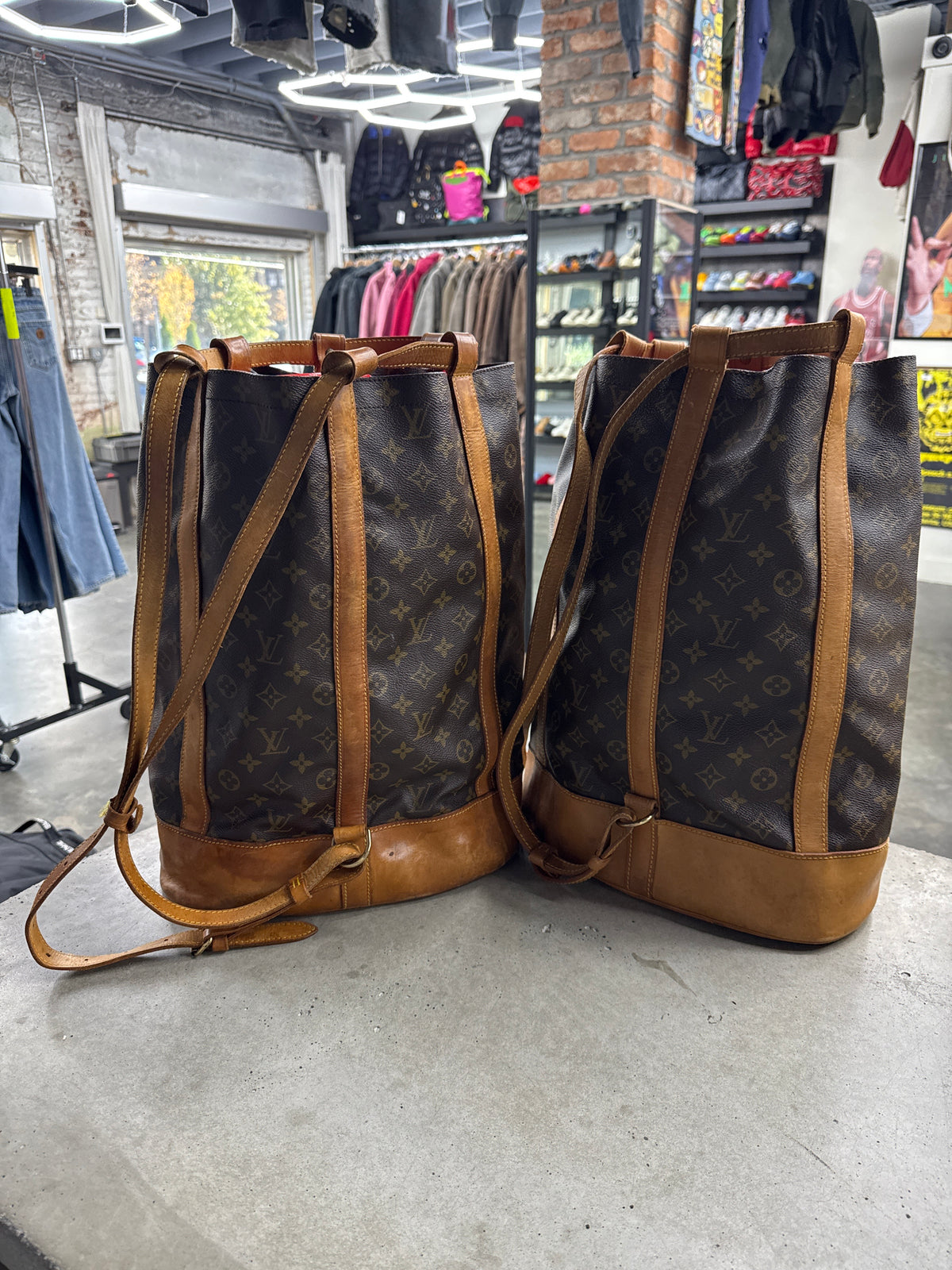 Louis Vuitton Randonnee Bag**