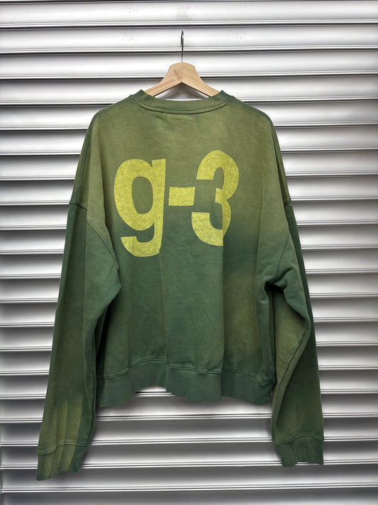 Raspberry Green Crewneck - XXL**