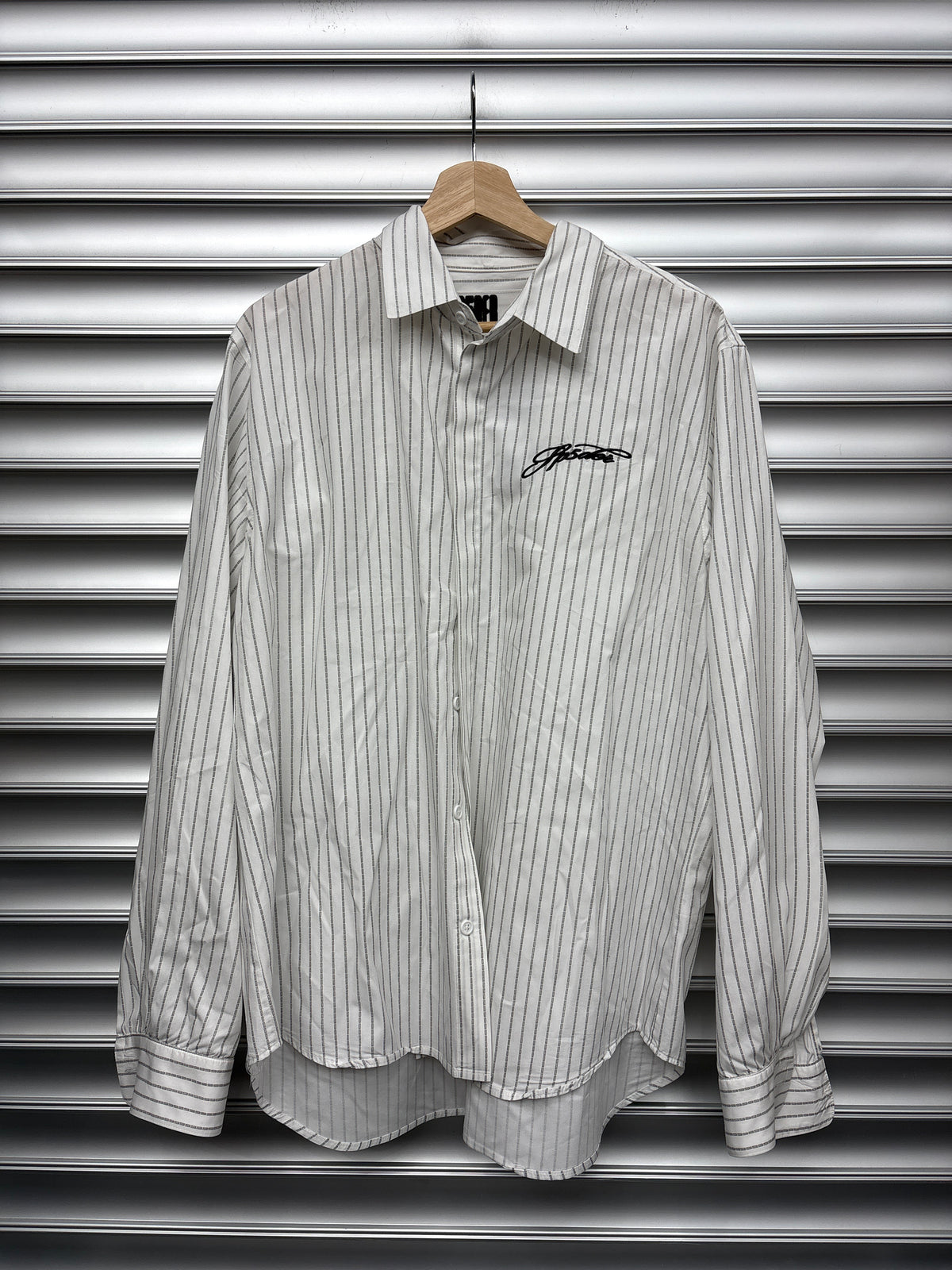 Spider Button Down Shirt - L**