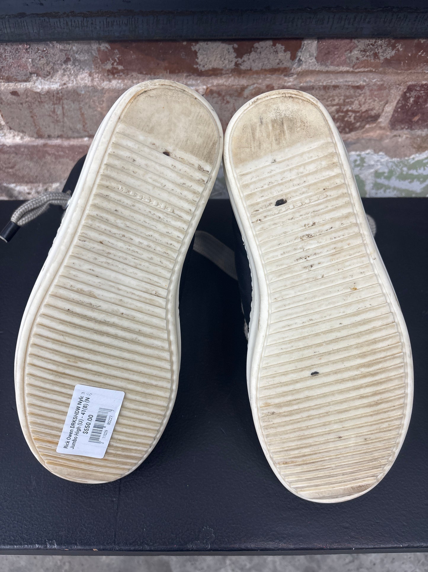 Rick Owen DRKSHDW Nylon Jumbo High (U) - 41(8) (NB)