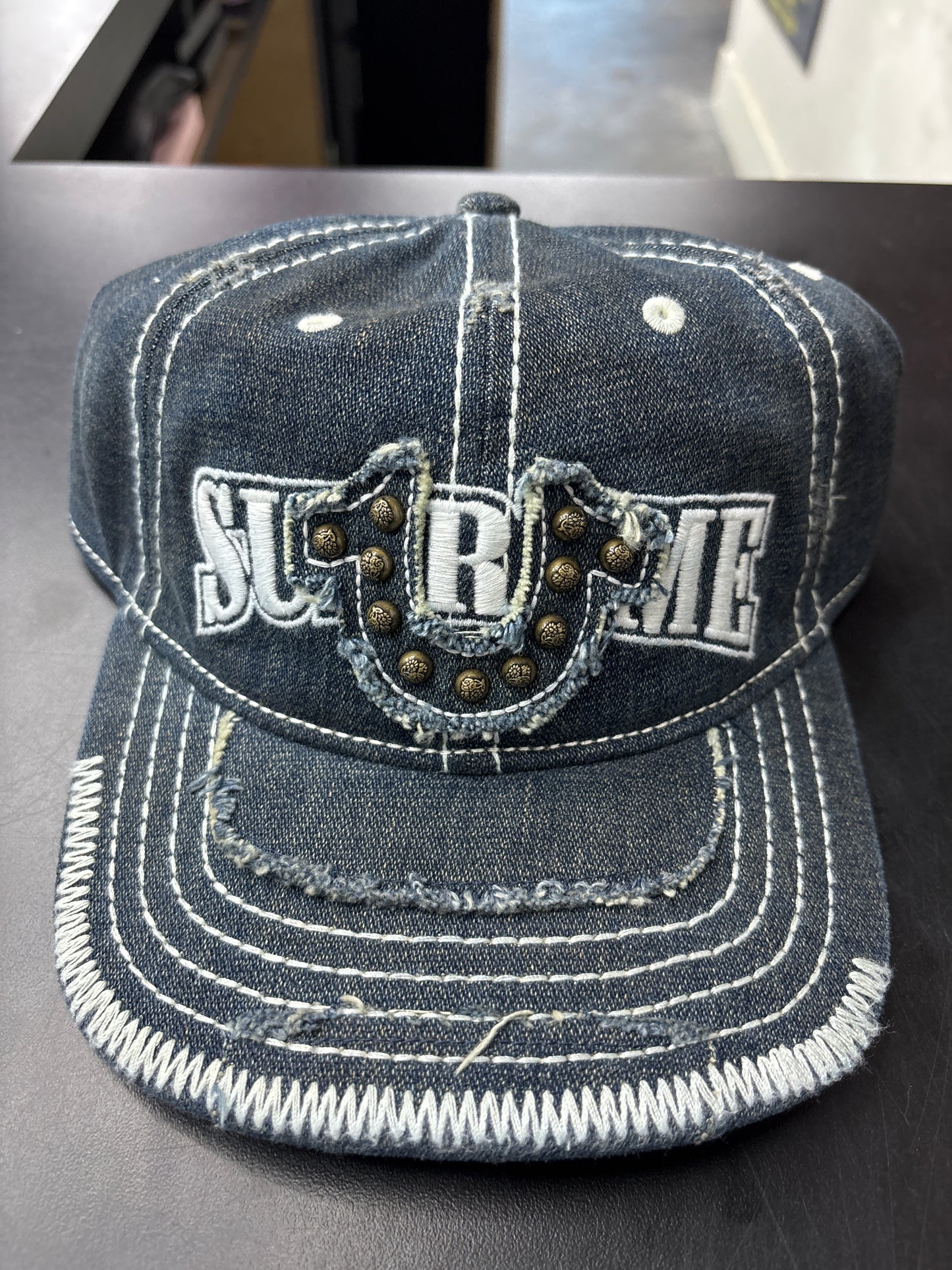 Supreme Denim True Religion Hat