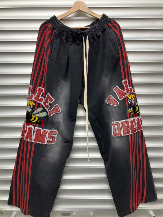 Vale Red/Black Sweatpants - S