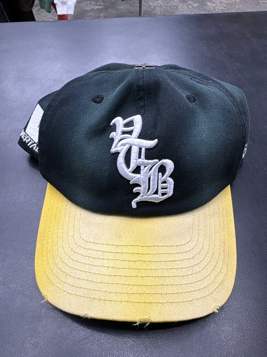 Vertabrae Black Yellow Hat **