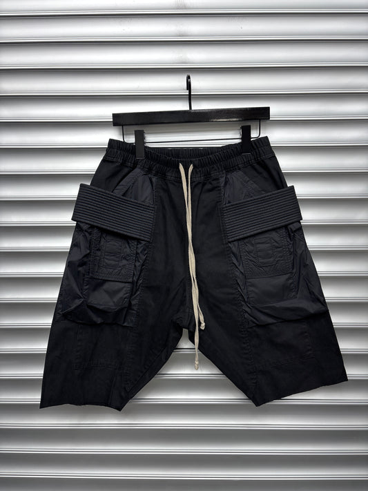 Rick Owens Creatch Cargo Shorts - S