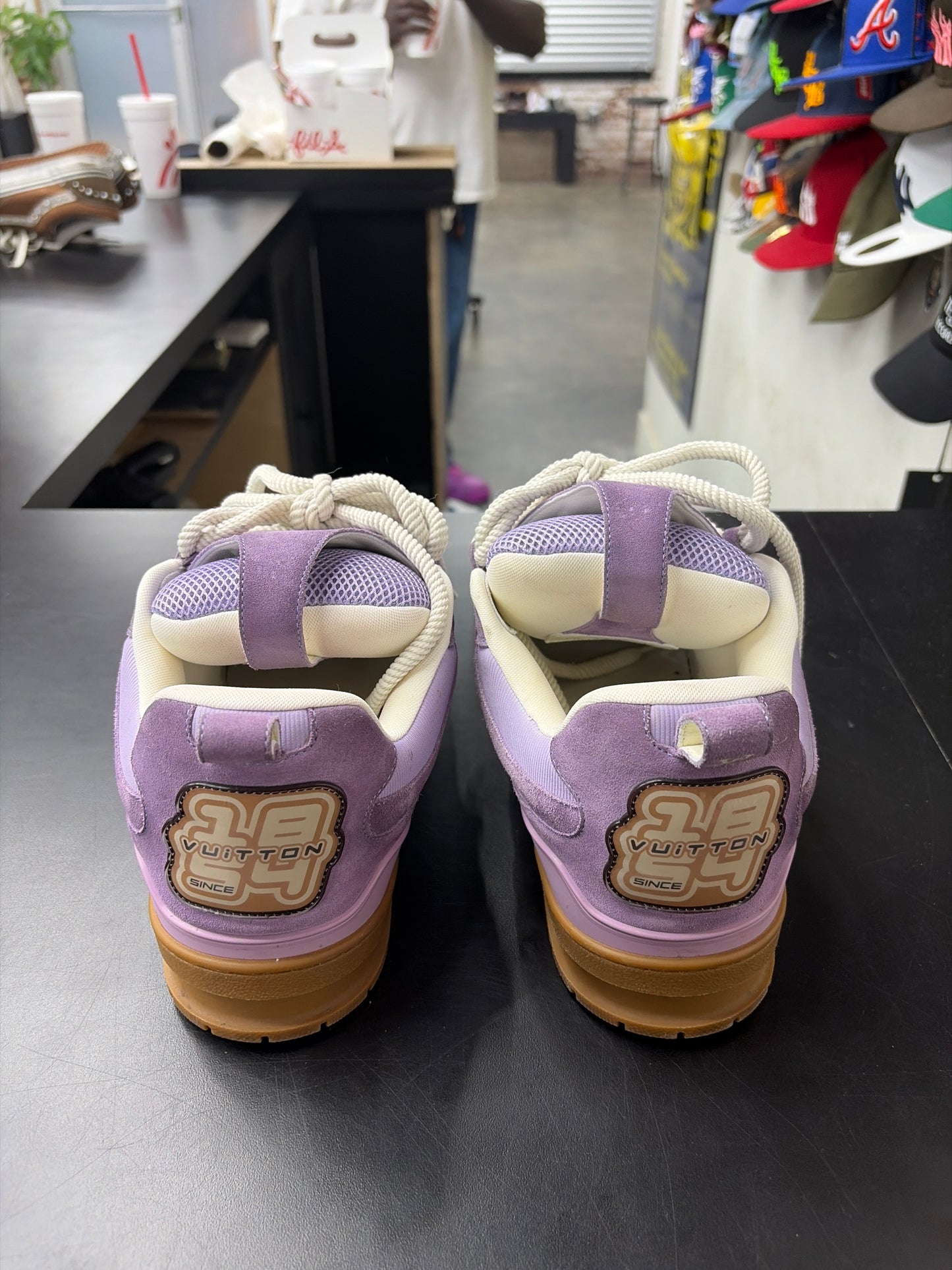 Louis Vuitton SK8 Purple Suede (U) - 13M (NB)