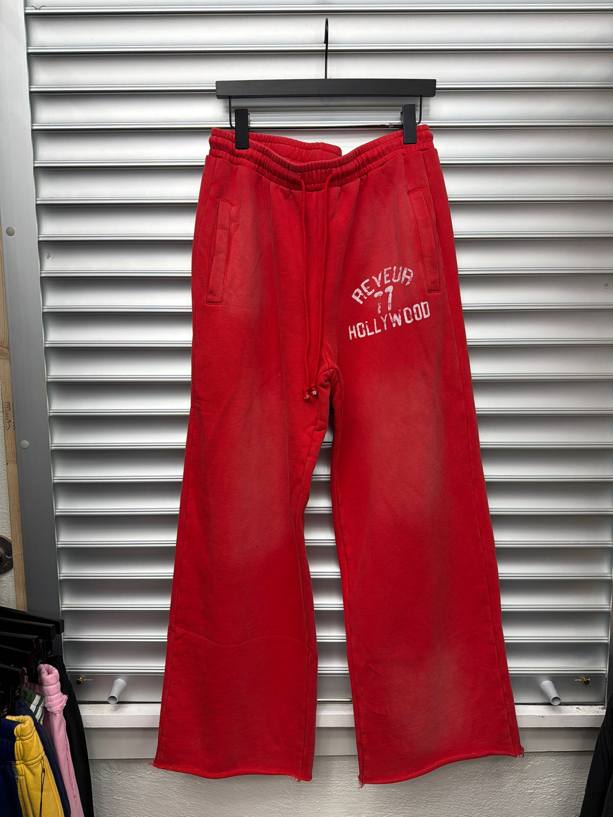 Reveur Hollywood Red Sweats - M**