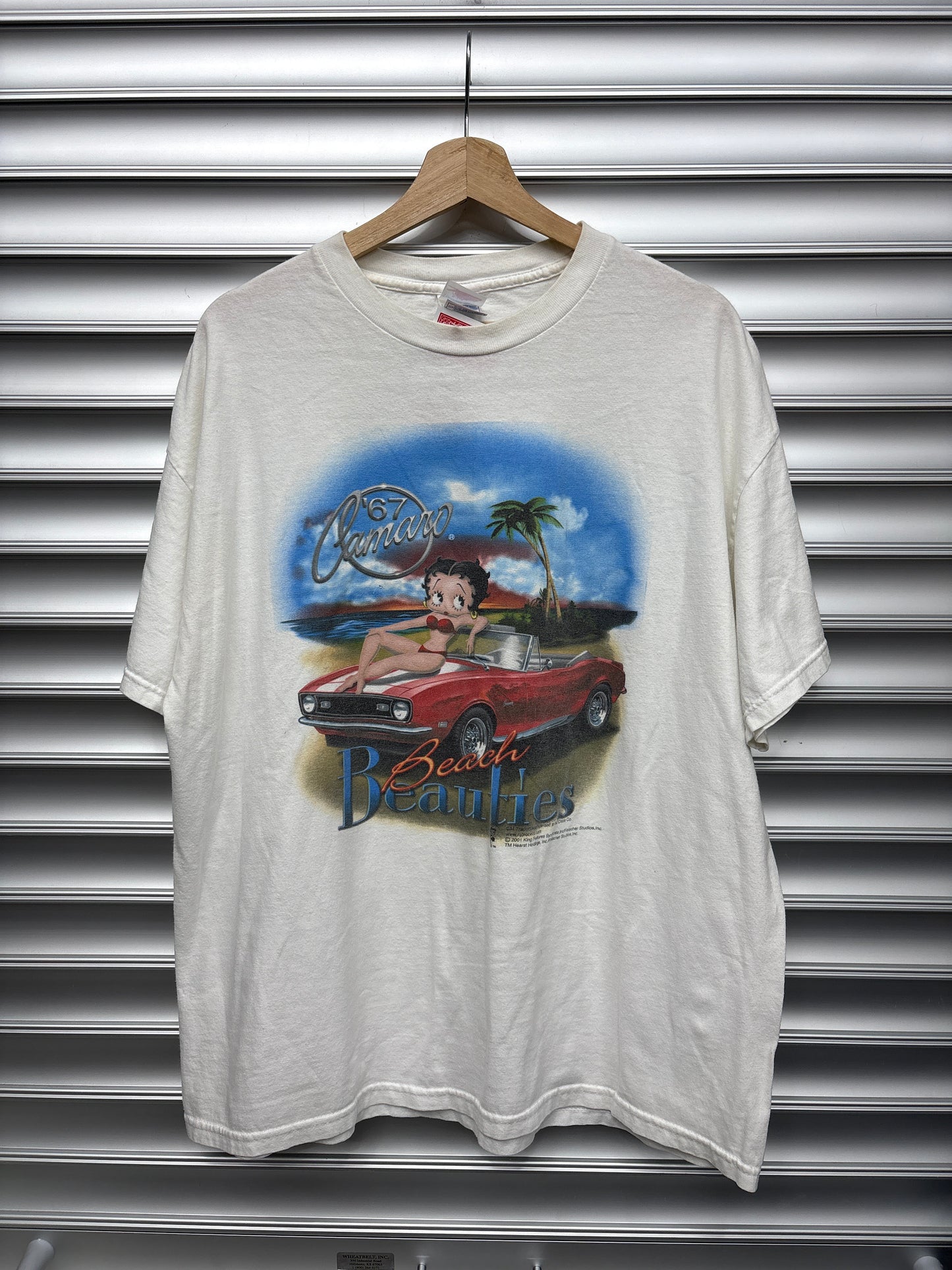 Vintage Betty Boop Camaro Tee - XL**