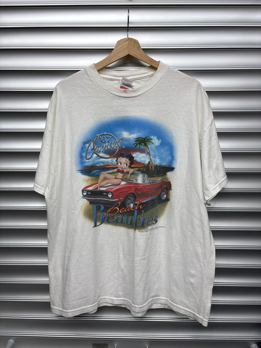 Vintage Betty Boop Camaro Tee - XL**