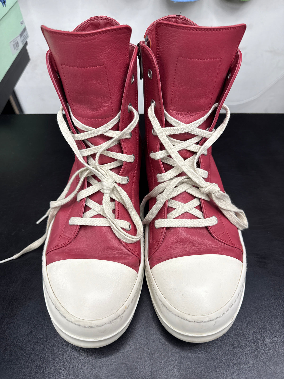 Rick Owen High Ramone Carnelian (U) - 44(11) (NB)**