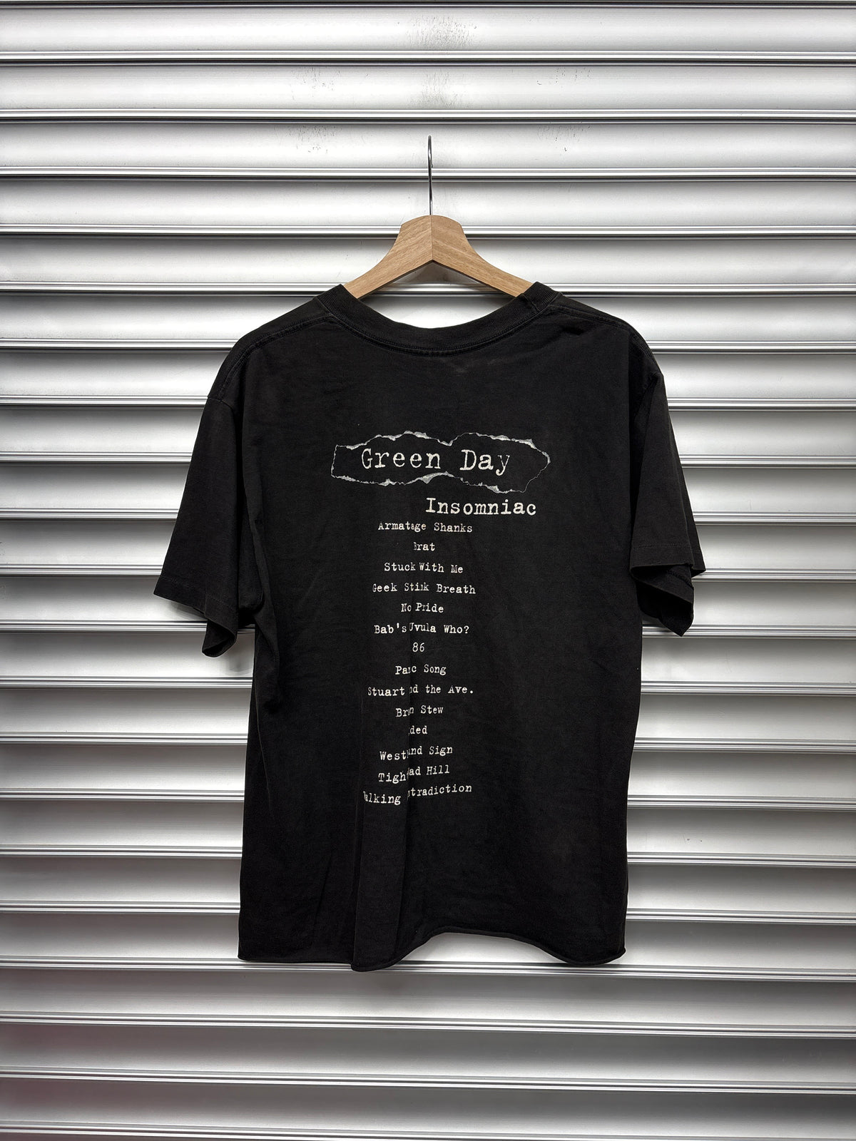 Vintage Green Day Tee - L**