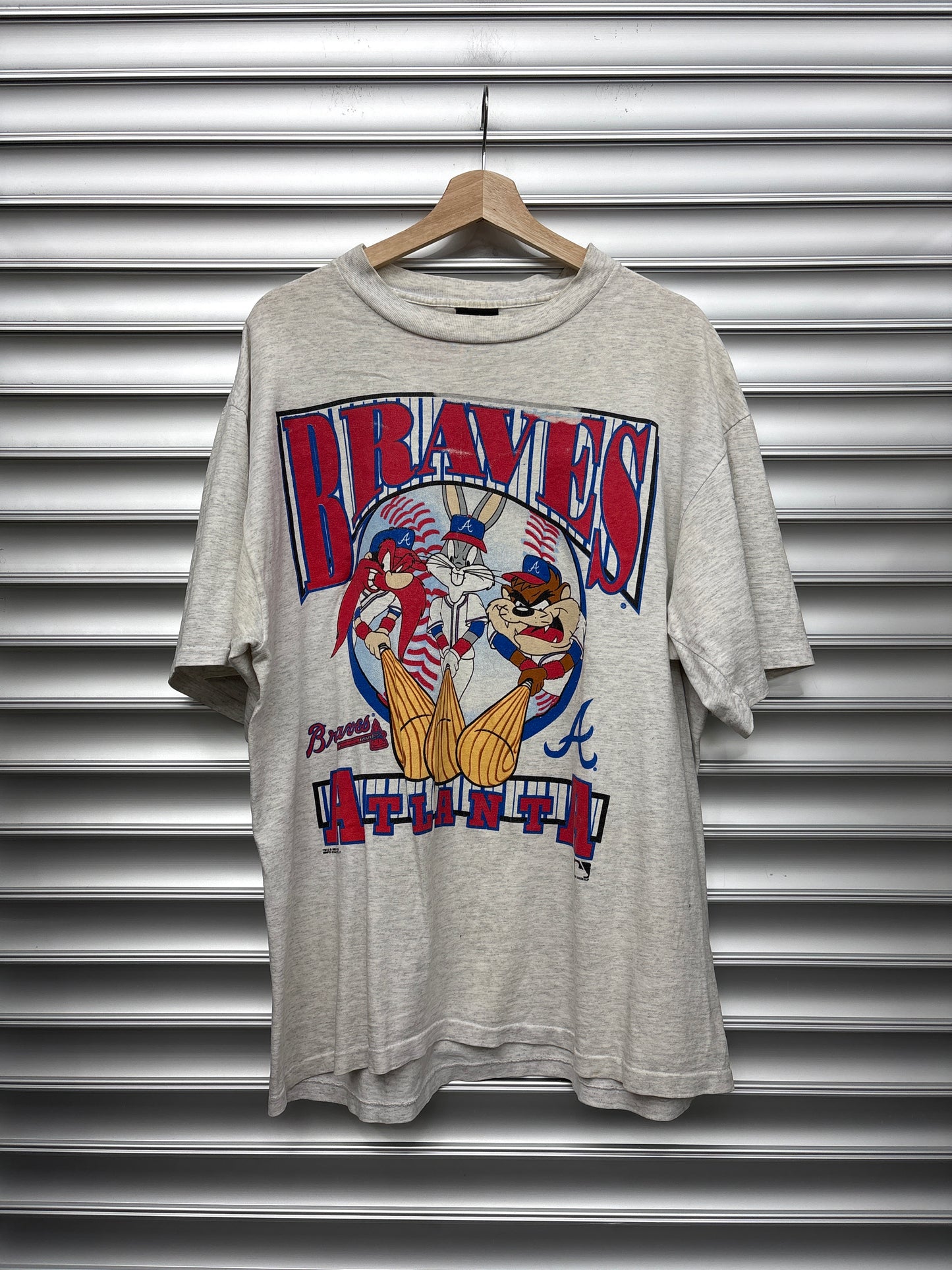 Vintage Braves Atlanta Tee - L **