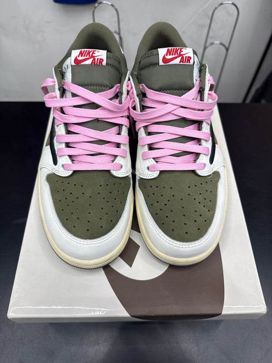 AJ1 Low Travis Scott Olive (U) - 9.5M