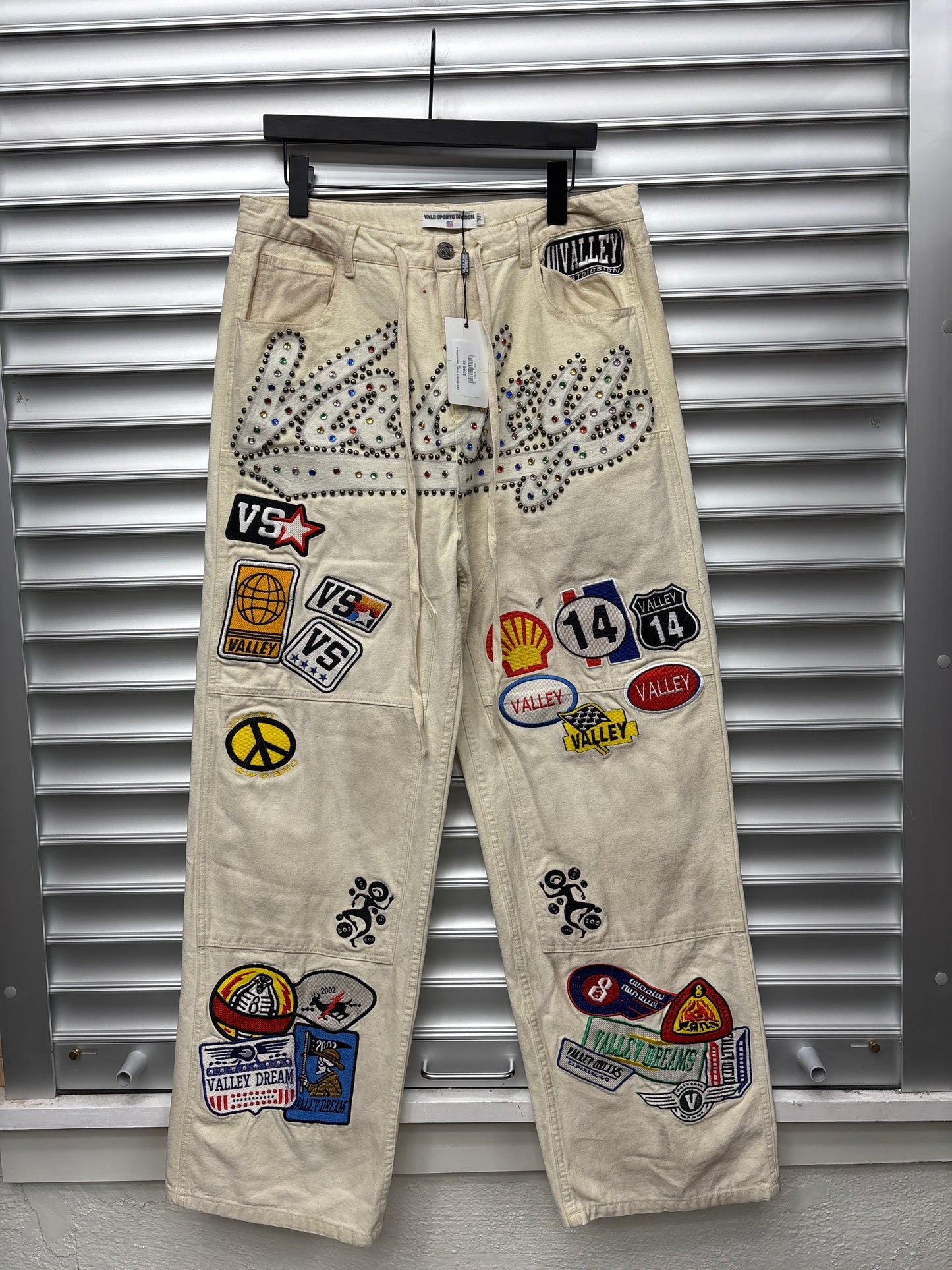 Vale Skittles White Double Knees - 30