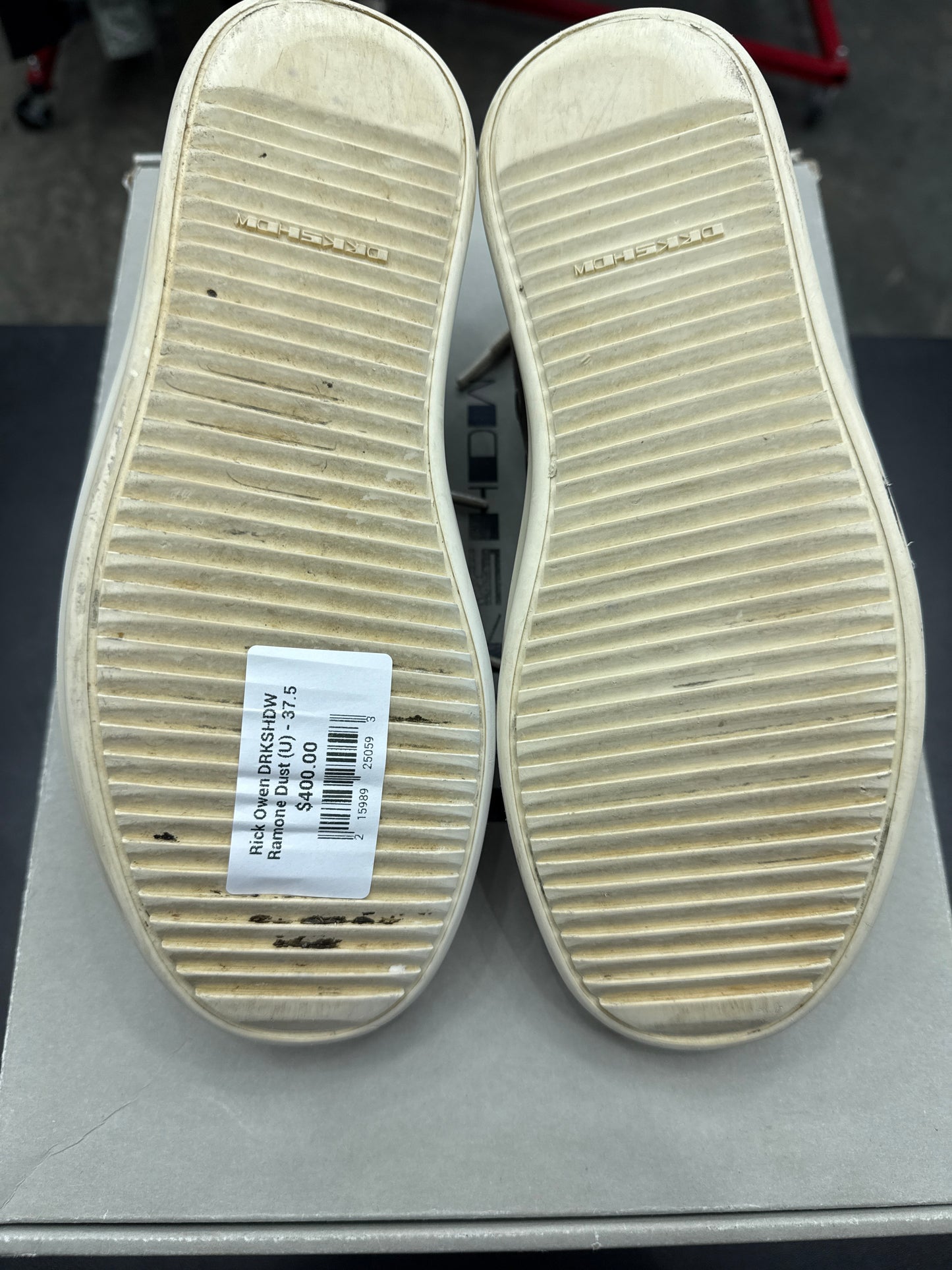 Rick Owen DRKSHDW Ramone Dust (U) - 37.5