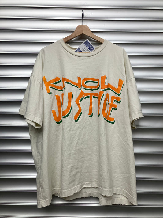 Barriers Know Justice & Peace Tee - XL
