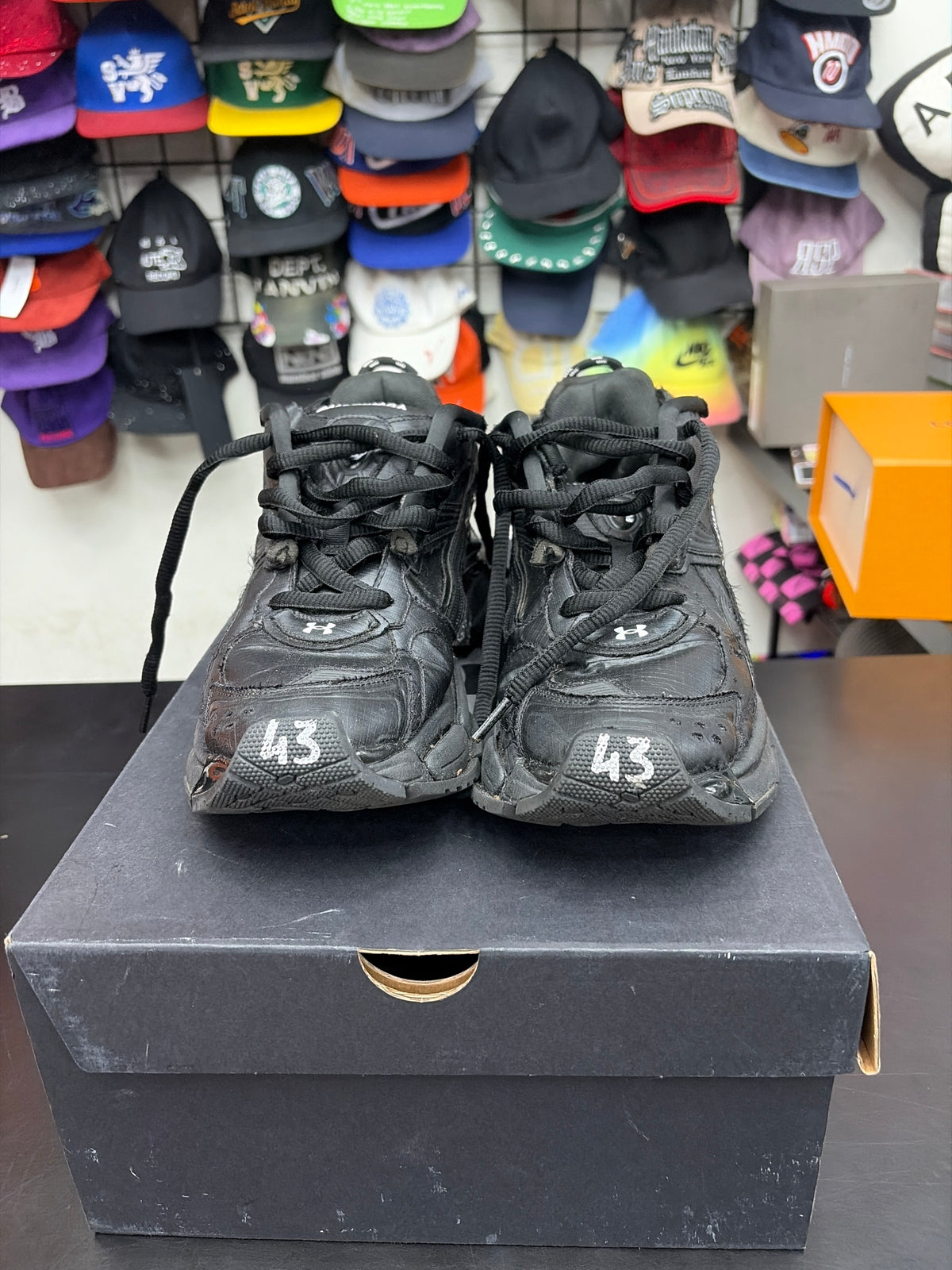 Balenciaga Runner Under Armour Triple Black (U) - 43(10)**