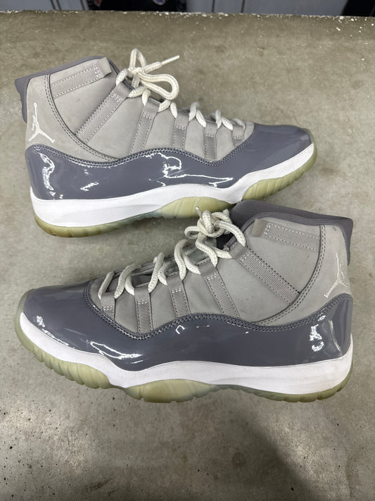 AJ11 Cool Grey (U) - 10.5M (NB)