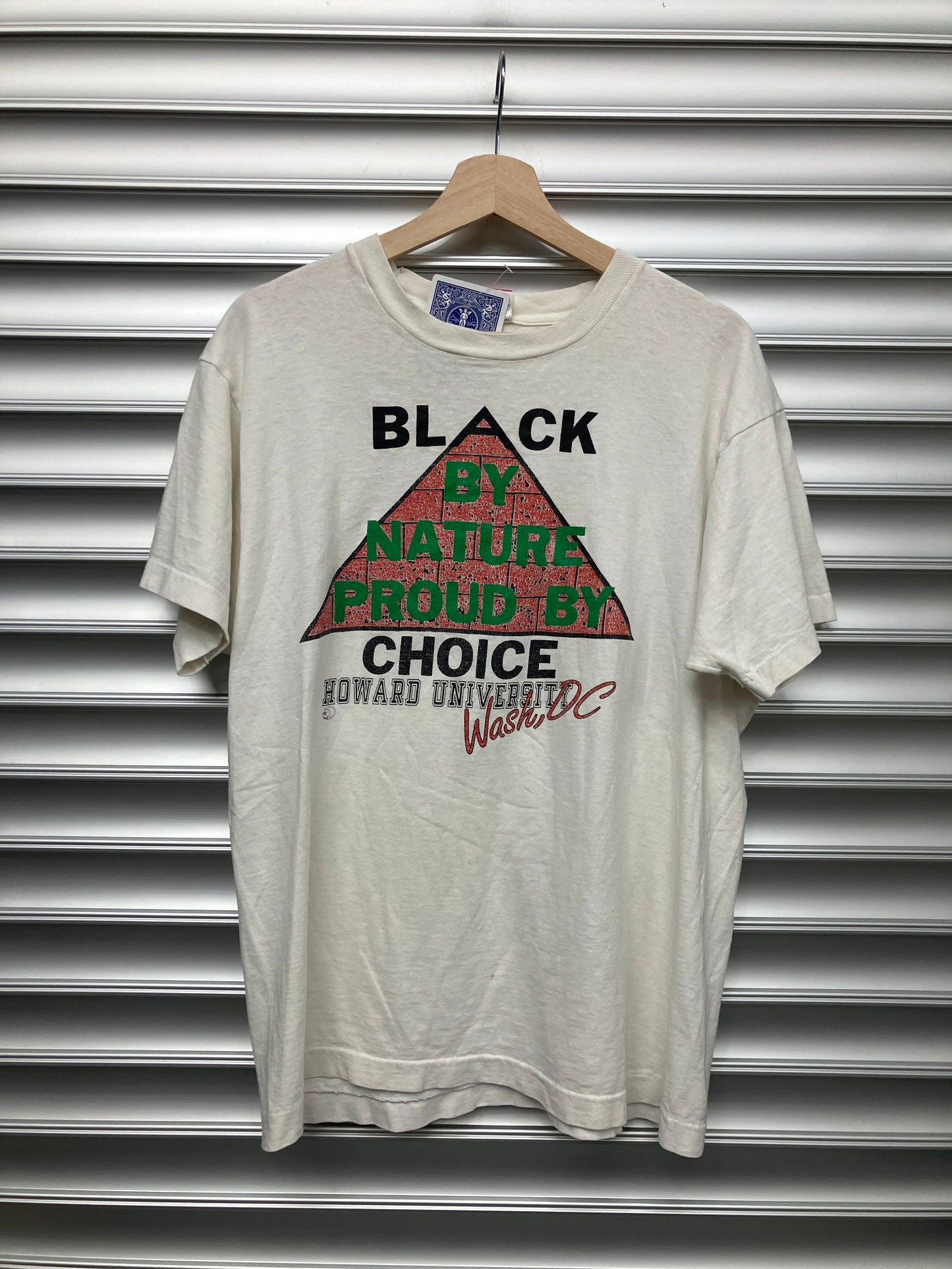 Vintage Black By Nature Tee - L