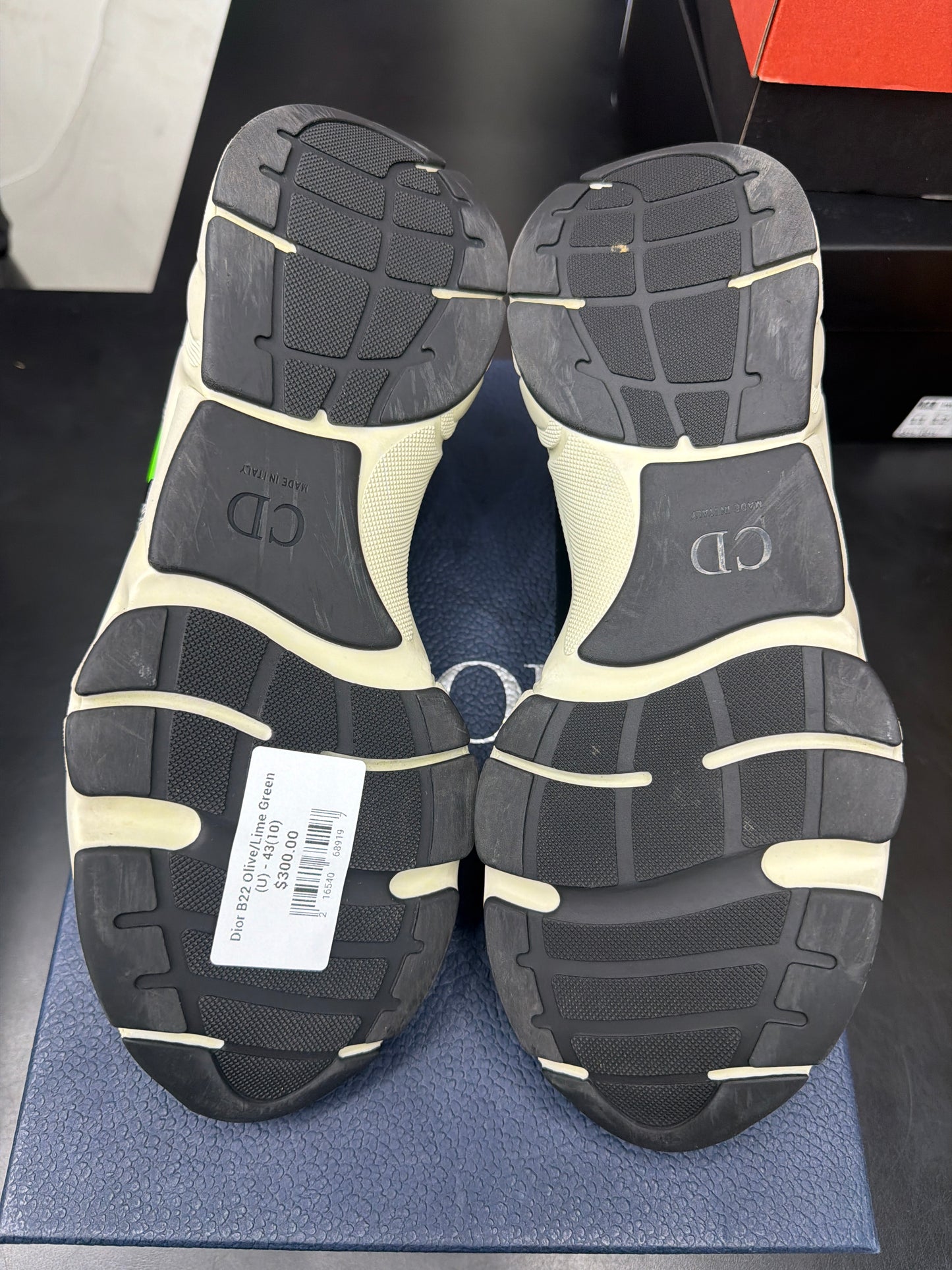 Dior B22 Olive/Lime Green (U) - 43(10)
