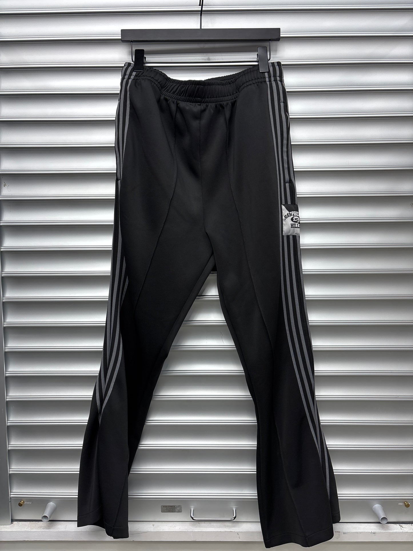 Raspberry Hills Black Track Pants - L