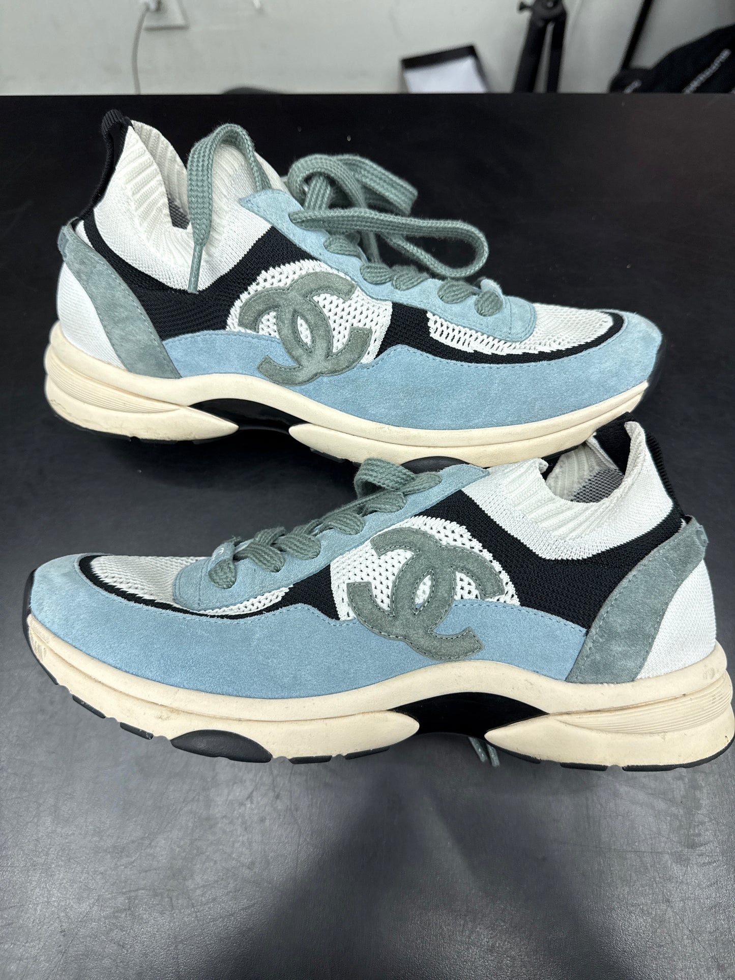 Chanel Knit Runner Baby Blue (U) - 44(11) (NB)