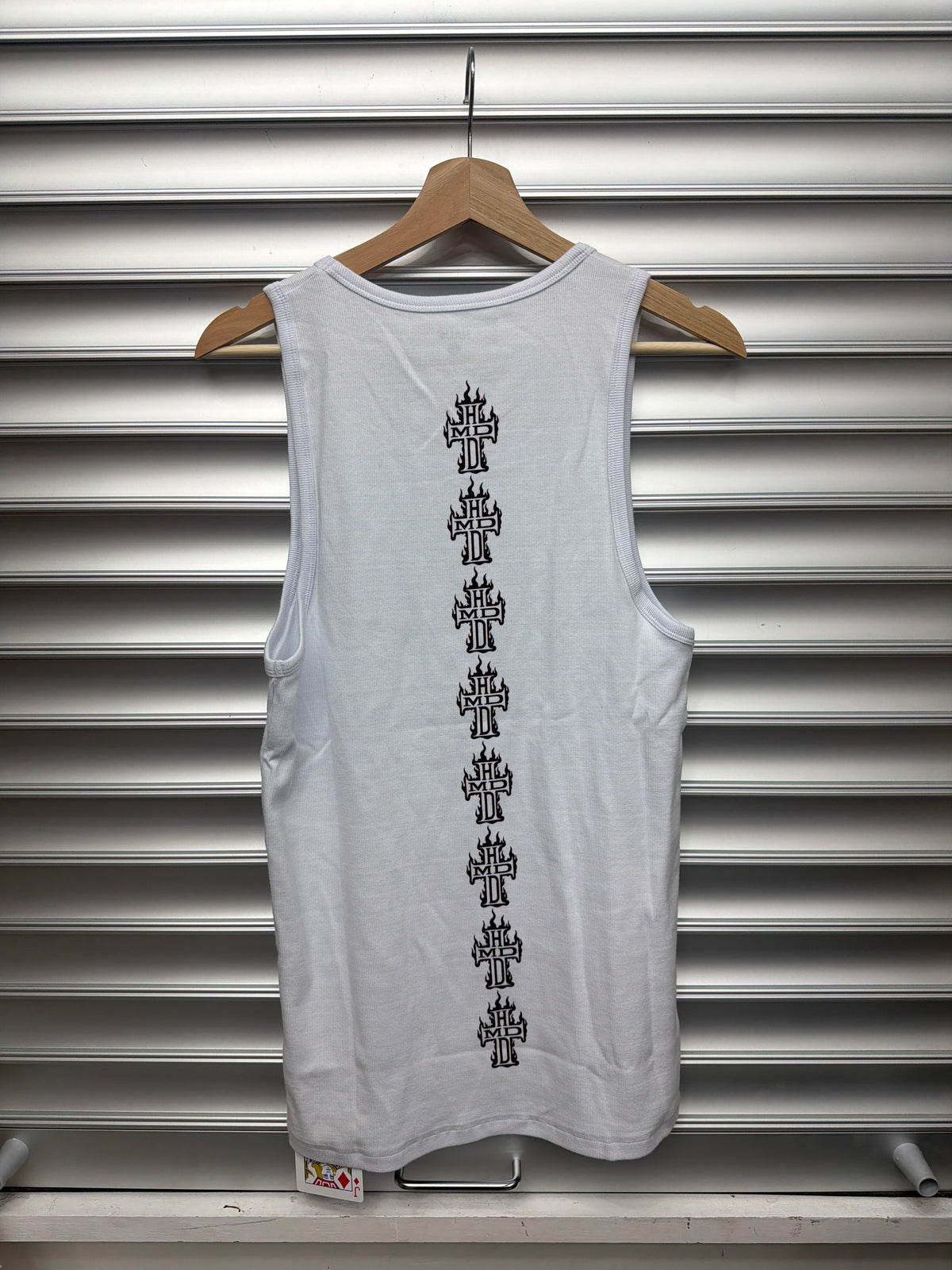 HMDD White Holy Ghost Tank - XXL**
