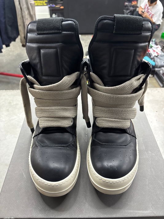 Rick Owen Geobasket Jumbo Lace Black (U) - 41(8)