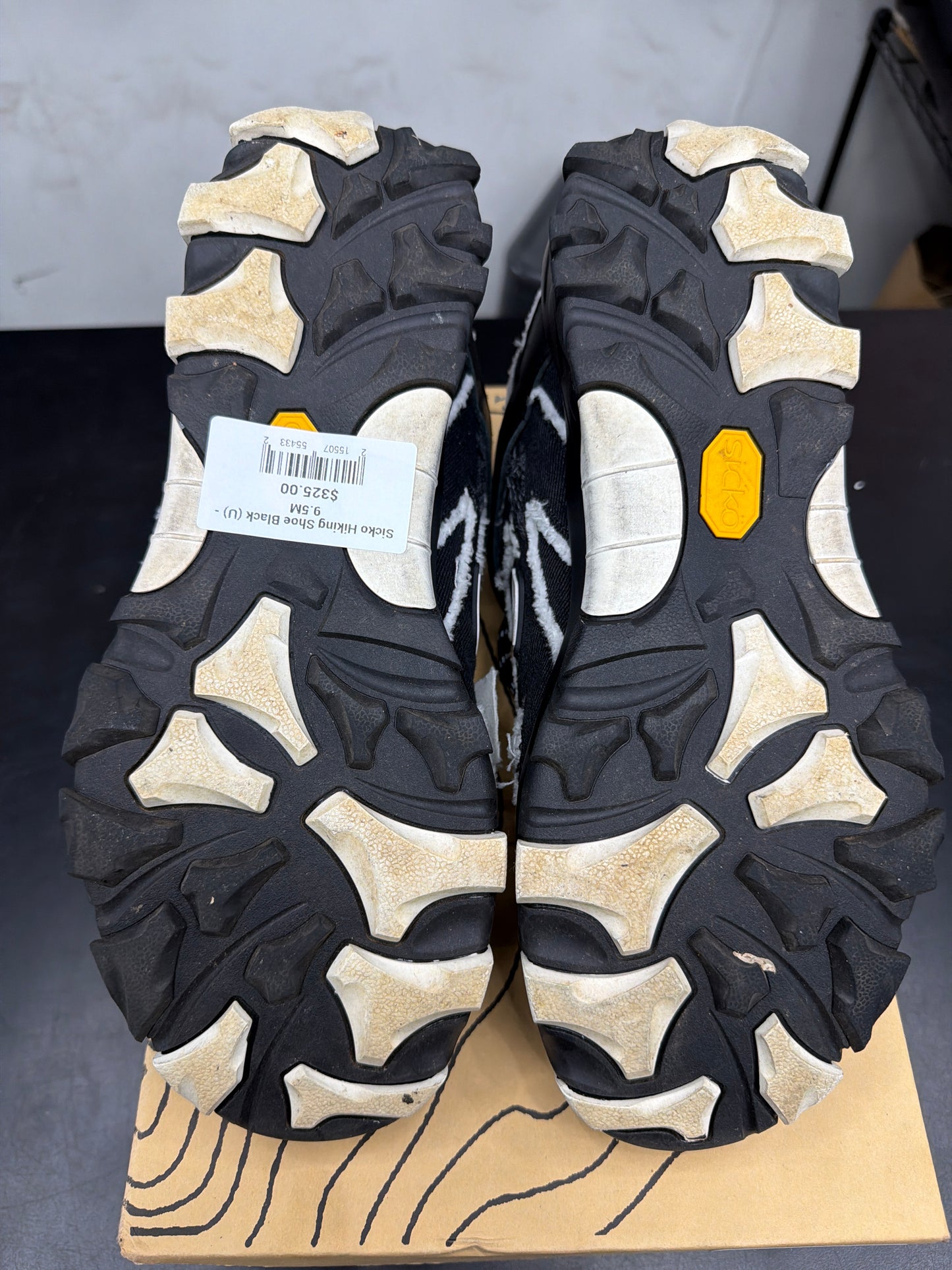Sicko Hiking Shoe Black (U) - 9.5M