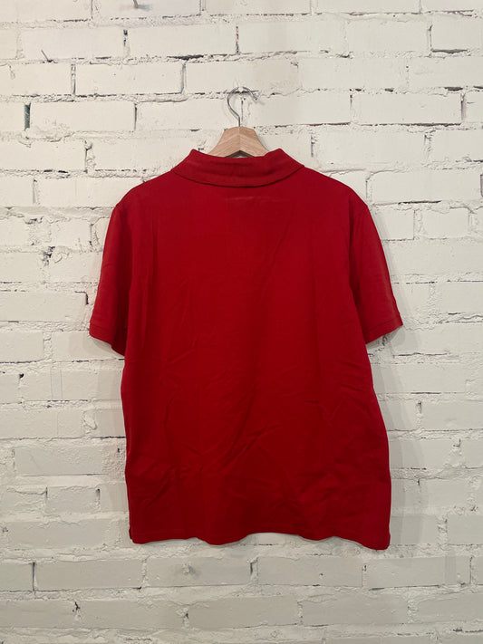 Louis Vuitton Red Polo - XL