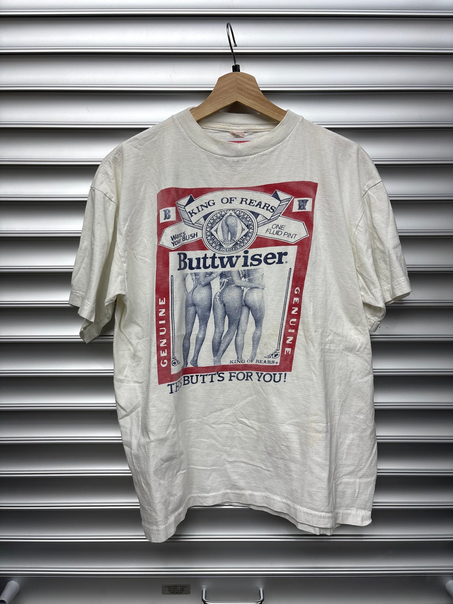 Vintage Buttweiser Tee - XL