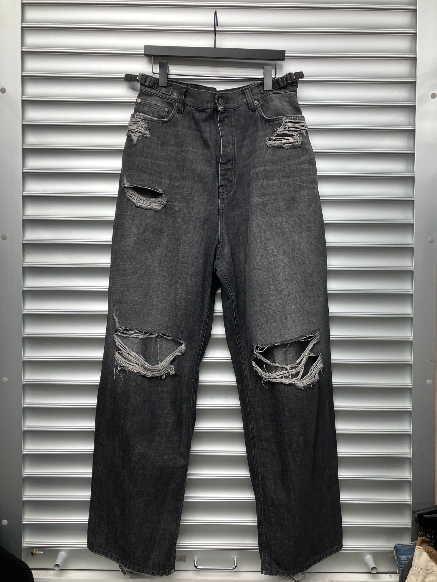 Balenciaga Distressed Denim - S