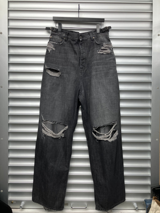 Balenciaga Distressed Denim - S
