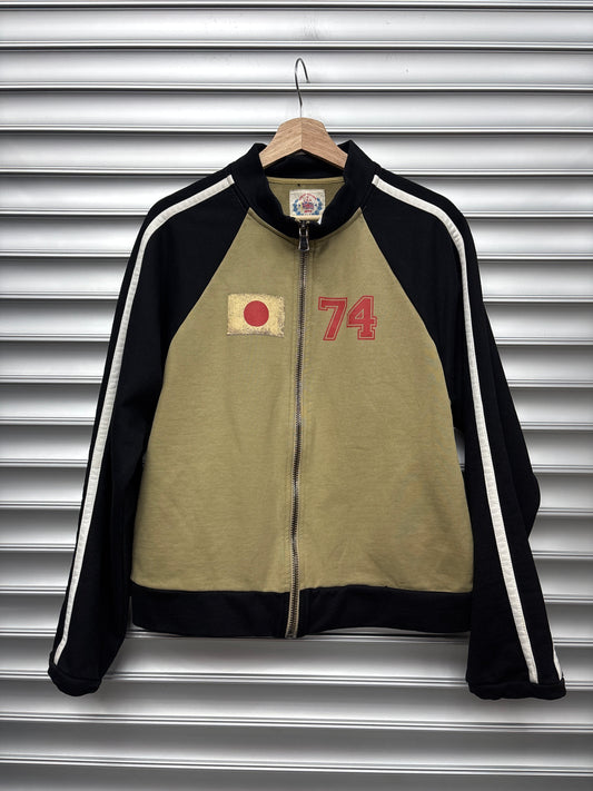 74 Japan Flag Zip Up - M