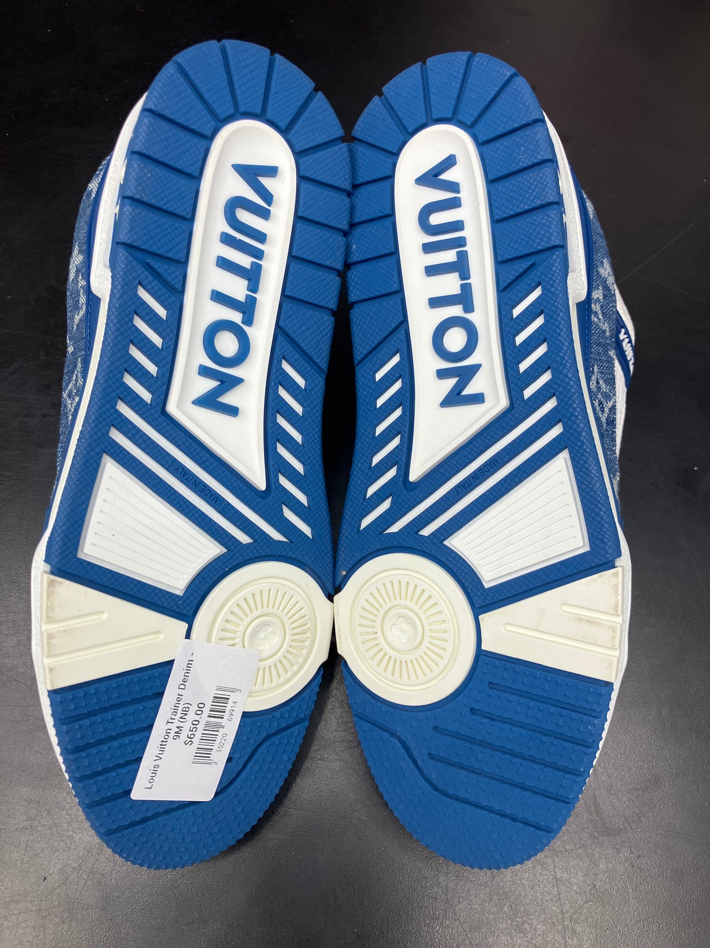 Louis Vuitton Trainer Denim - 9M (NB)