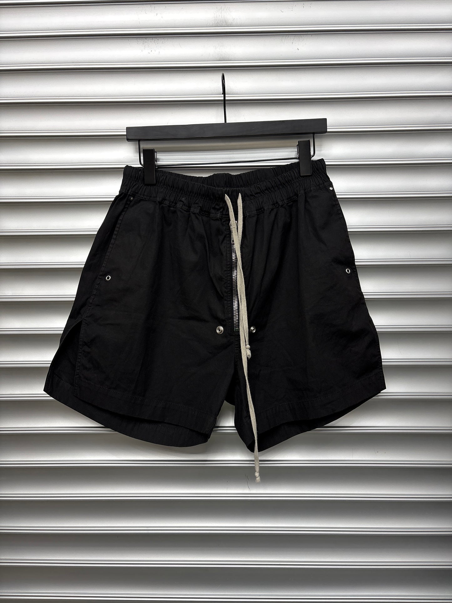 Rick Owens Black Boxer Shorts - 48