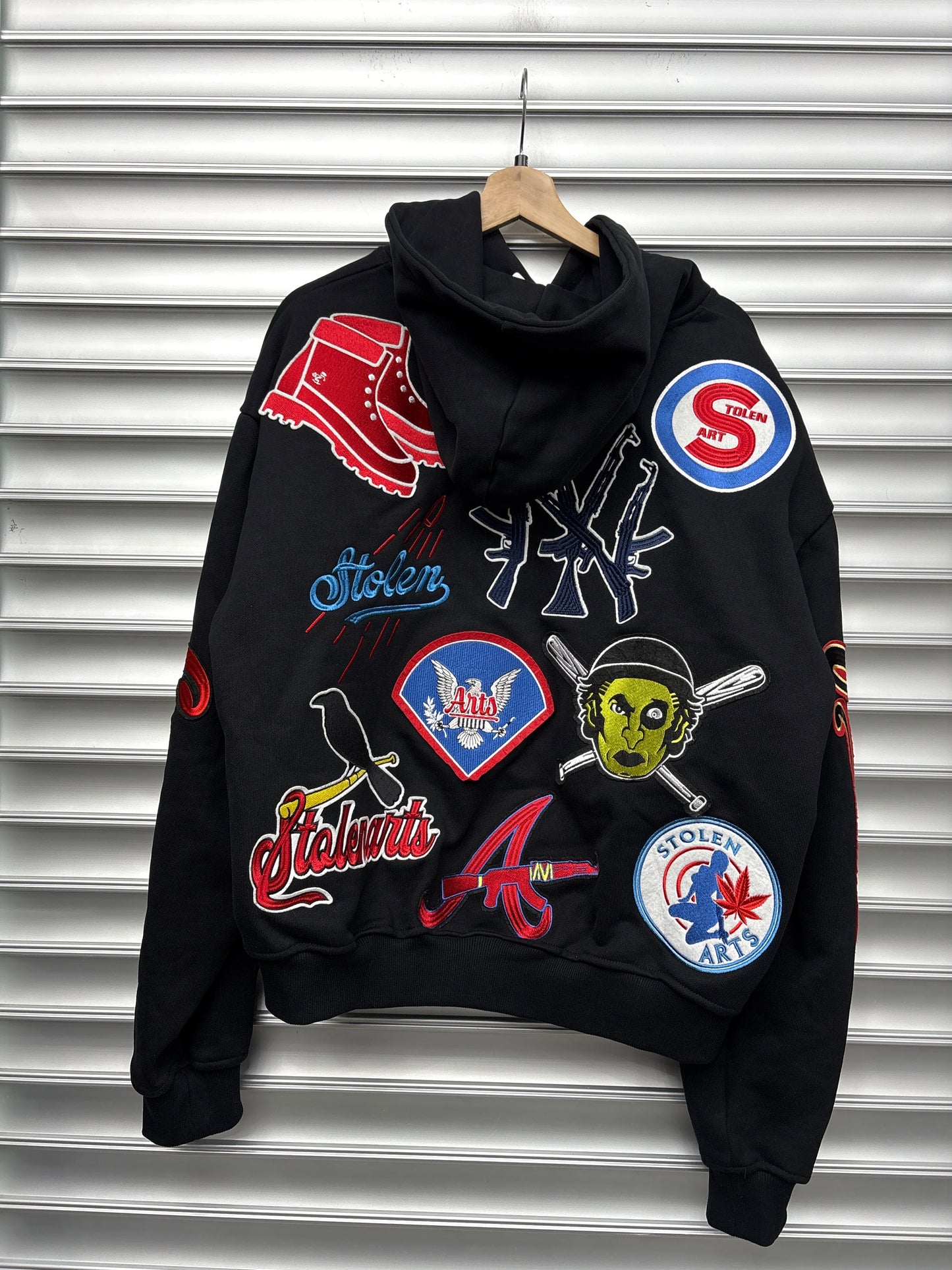 Stolen Arts All Over Print Hoodie - L