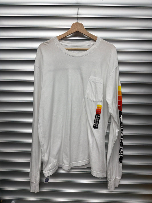 Chrome Hearts White Heat Map Longsleeve - XL