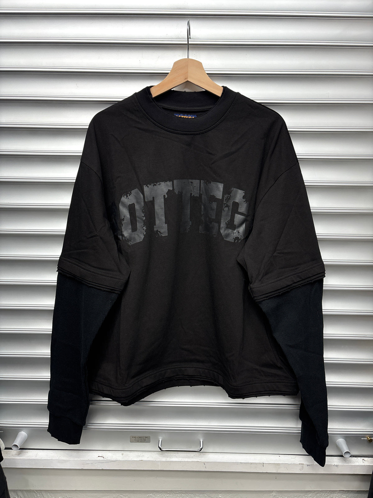 Bottega Desires Black Thermal Shirt - L**