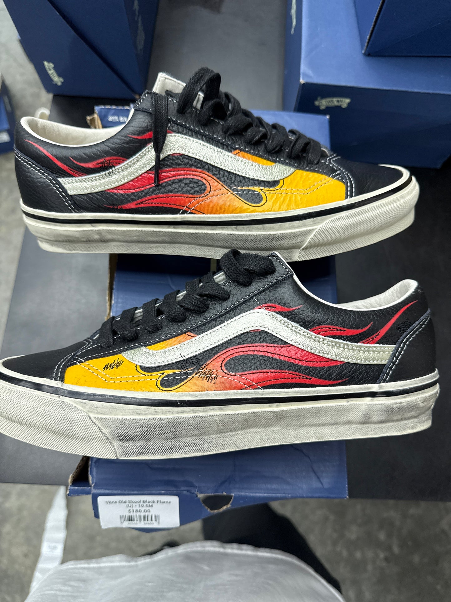 Vans Old Skool Black Flame (U) - 10.5M
