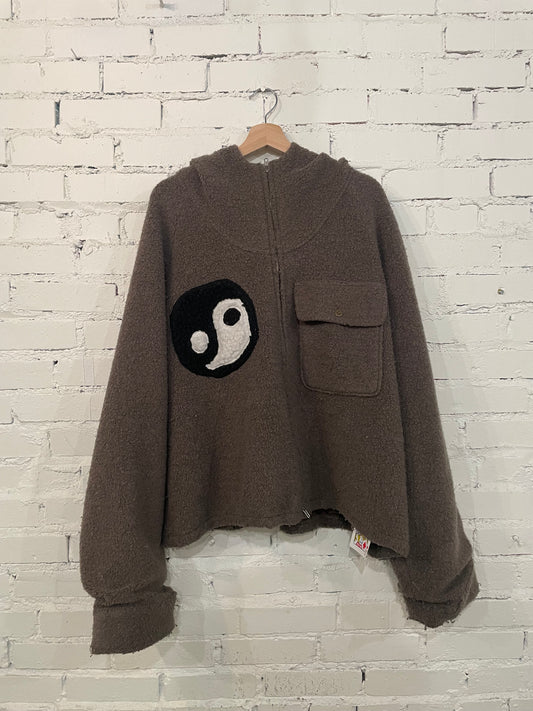 CPFM Ying Yang Fleece Brown - 4